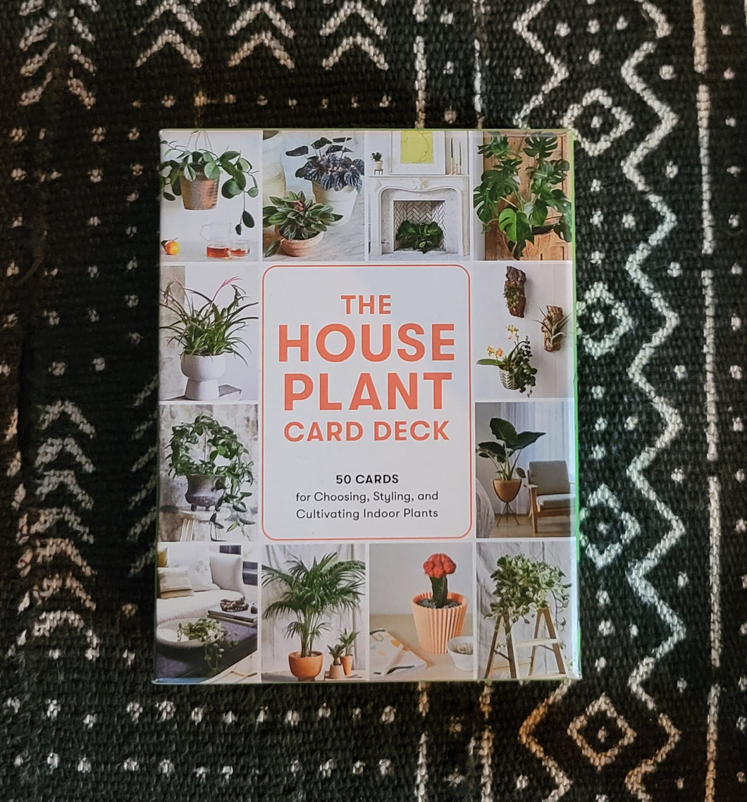 house plant card deck