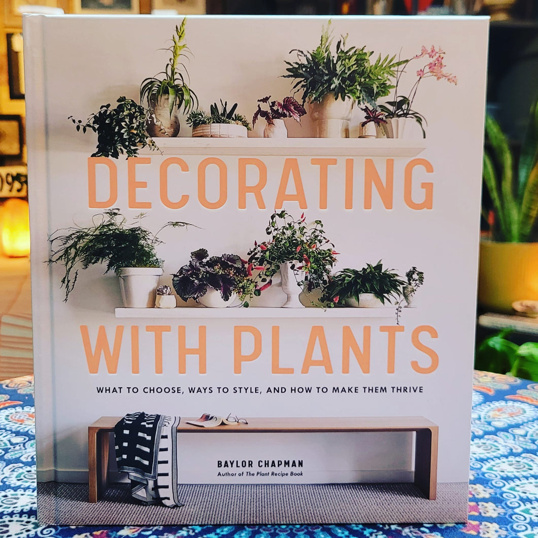 decorating with plants book